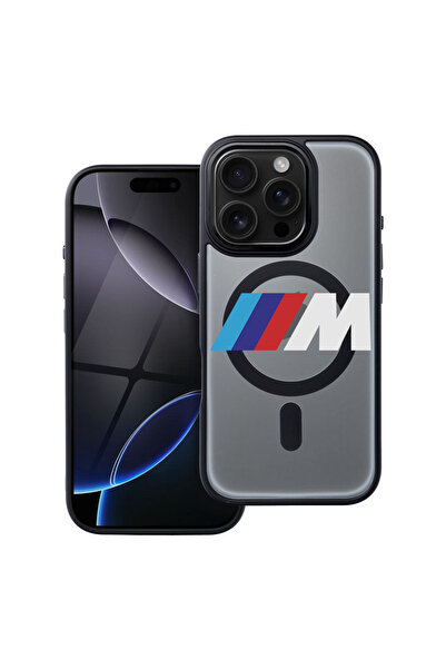 bestcase Husă MagSafe Shield pentru Apple iPhone 15 Pro Max, BMW M Power, hus...