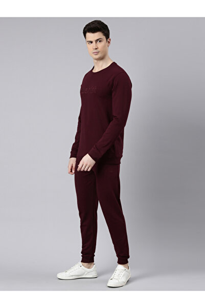 Bushirt By Styli Men Embroidered Loop Knit Sweatshirt and Joggers Set