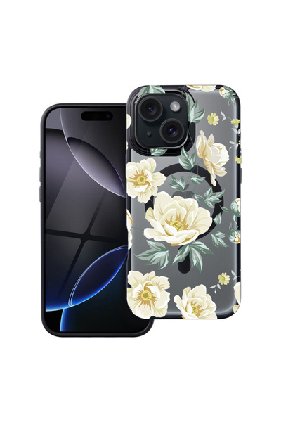 bestcase Carcasă MagSafe Shield pentru Apple iPhone 11, Flori, husa 2092175 F...