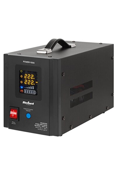 Rebel Stații de alimentare sinusoidale pure: 1000VA, 700W, 12V.