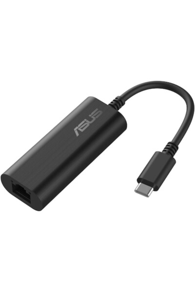 ASUS USB-C2500 V2 Ethernet Adapter, 2.5Gbps, USB-C, RJ45