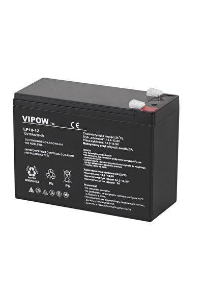 Vipow Μπαταρία μολύβδου τζελ 12v 10ah