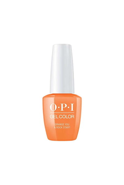 OPI Oja semipermanenta, Opi, Gel Color Orange You a Rock Star, 15ml