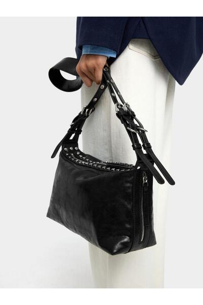 PARFOIS Zımba Detaylı Omuz Çantası
