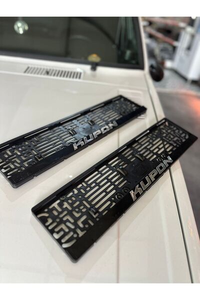 CAROTE Kupon kabartma plakalık çift ön-arka