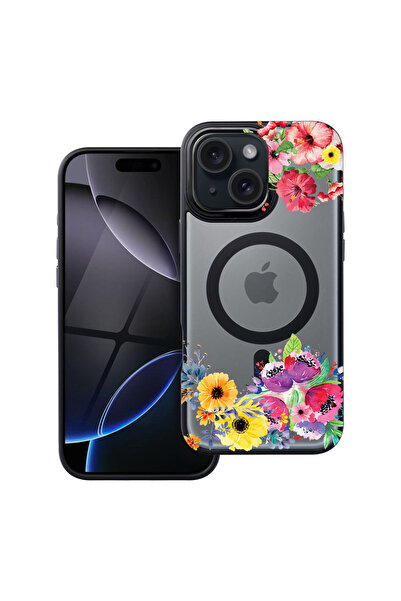 bestcase Carcasă MagSafe Shield pentru Apple iPhone 11, Flori, husa 2092175 F...