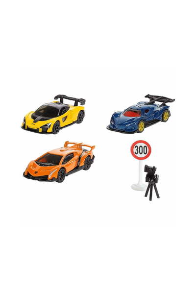 Siku Set Jucării Metalice Supercars 6328 - Lamborghini Veneno, McLaren Senna,...