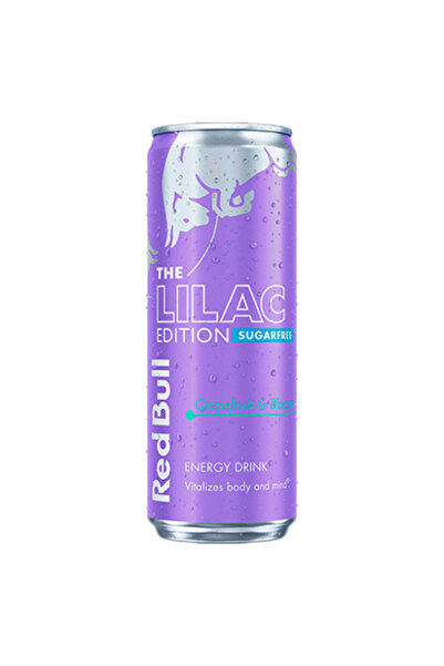 Red Bull مشروب الجريب فروت والزهر الخالي من السكر إصدار الليلك 250 مل