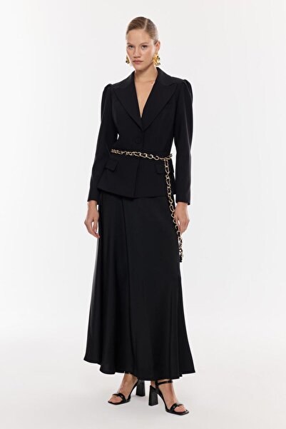 NAGRADA Zincir Kemer Detaylı Şık Takım