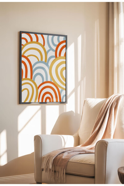 21mxm Unframed Boho Style Canvas Poster – Digital Print on Matte Canvas - BOHO 87