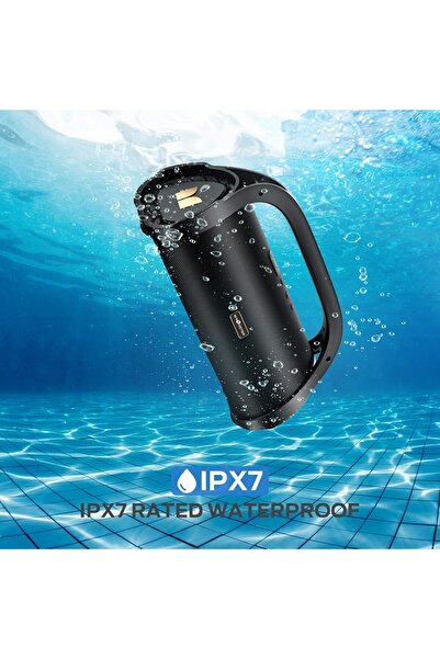 MONSTER Adventurer Max Portable Bluetooth Speaker, IPX7 Waterproof Wireless Speaker with Double Sub