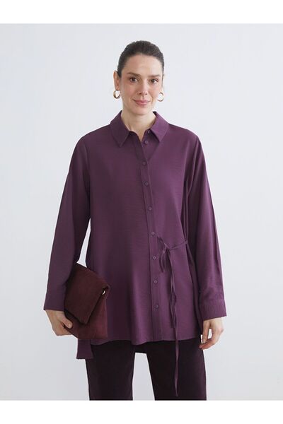 LC Waikiki Lcwaikiki Classic Tie Waist Women's Shirt Tunic