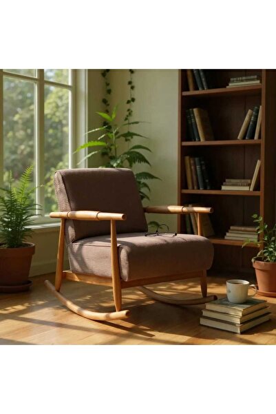 BLEG Aura İskandinav Tarzı Masif Kayın Berjer – Hazır Kurulum