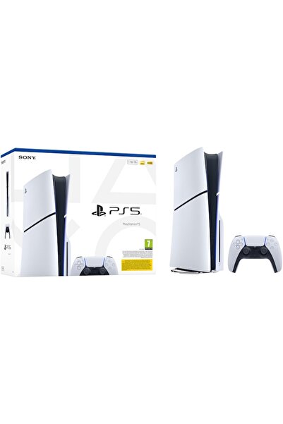 Sony Consolă PlayStation 5 (PS5) Slim, SSD de 1 TB, șasiu electronic