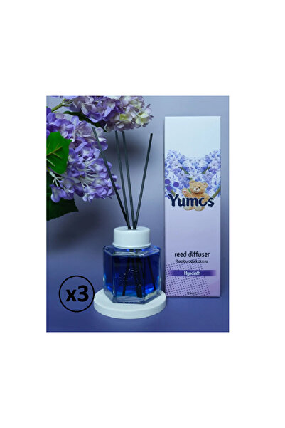 Yumoş YUMOS Odorizant camera cu betisoare HYACINTH, 120 ml