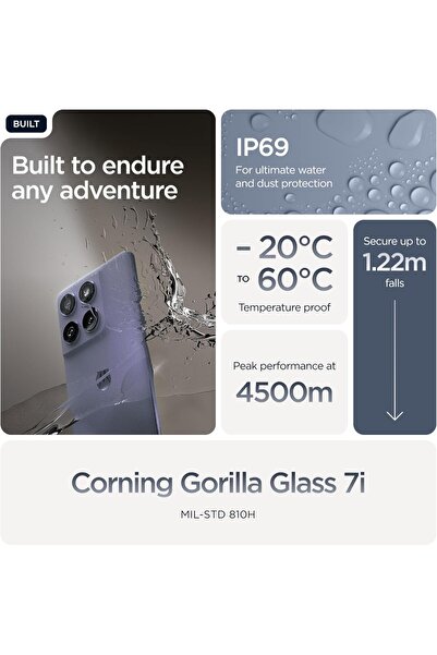 Motorola Edge 60 Fusion 5G 12GB RAM 256GB ROM PANTONE Slipstream