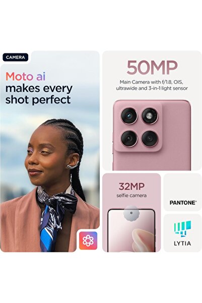 Motorola Edge 60 Fusion 5G 12GB RAM 256GB ROM PANTONE Zephyr