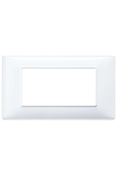 VİMAR Ramă decorativă Plana 14654.01, plastic 4M, alb