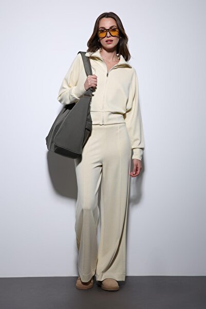 Antioch Yellow Zippered Women's Tracksuit Set