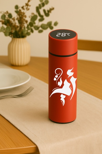 BSE Smart Thermos | Luxurious Arabic Design “My Mother” ❤️ | A luxurious gift that expresses love and gratitude