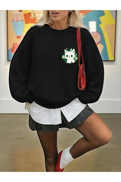 Wish BF Hanorac unisex pentru bărbați/femei, în pisică culori, special, cu im...