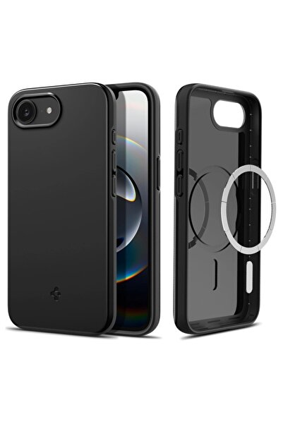 Spigen Carcasă pentru iPhone 16e, Fit subțire - Negru