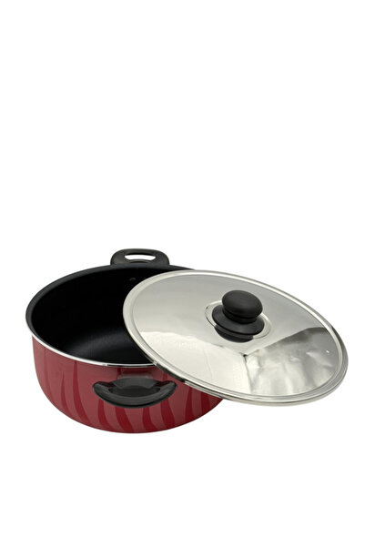 B&D CASSEROLE WITH STAINLESS STEEL LID 24CM