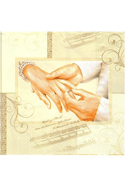 Neste Premium napkins for wedding, engagement or reception, 33x33 cm, 3 layers, pack of 20