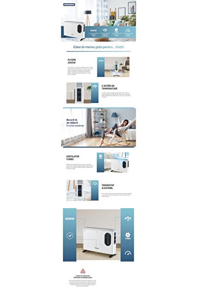 Heinner CONVECTOR HCVH-MV2000WH