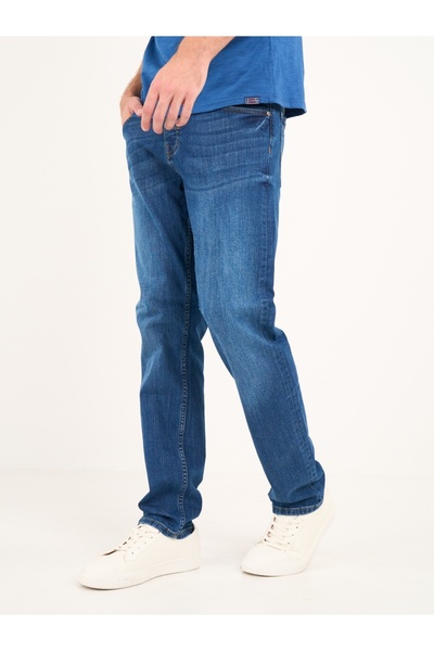 Lee Cooper Men's straight jeans with faded look