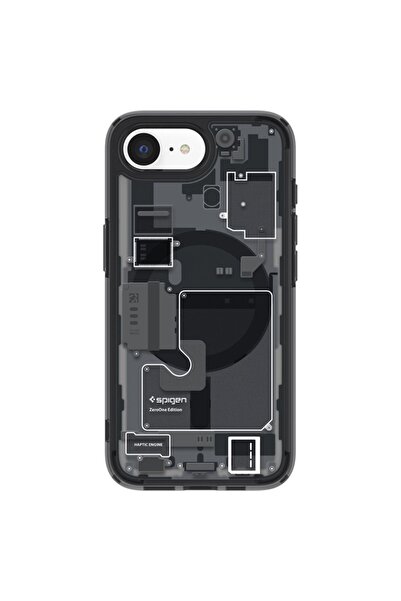 Spigen Θήκη για iPhone 16e, Ultra Hybrid Zero One - Μαύρη