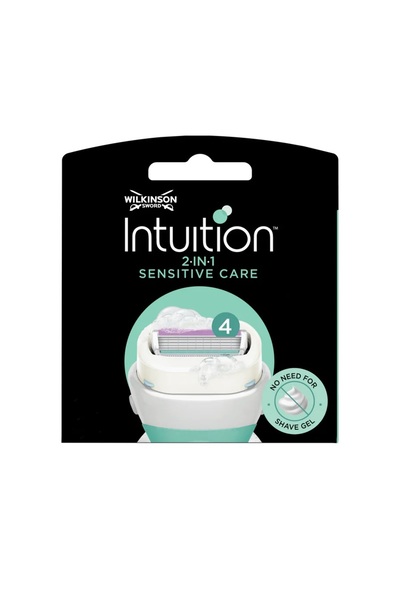 Wilkinson Intuition Sensitive Care Aloe Epilator Refill Set, Women, 4 pcs