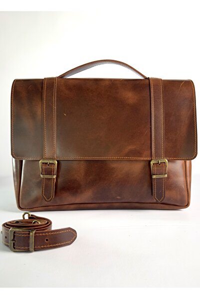 petra HAKİKİ DERİ OMUZ VE SIRT ÇANTASI