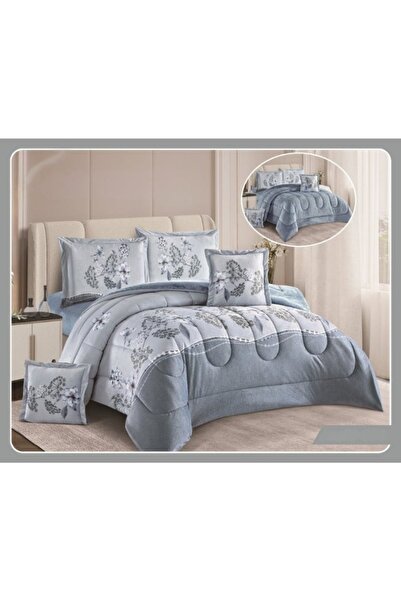 smart home Double-sided winter Comforter (velvet side & fur side) Filled bedspread, 4piece duvet set, 230x170cm