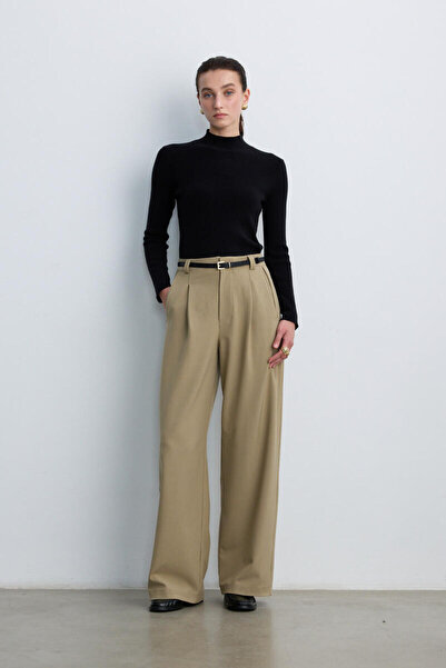 BE BLUE Kum Belted Pencil Pants