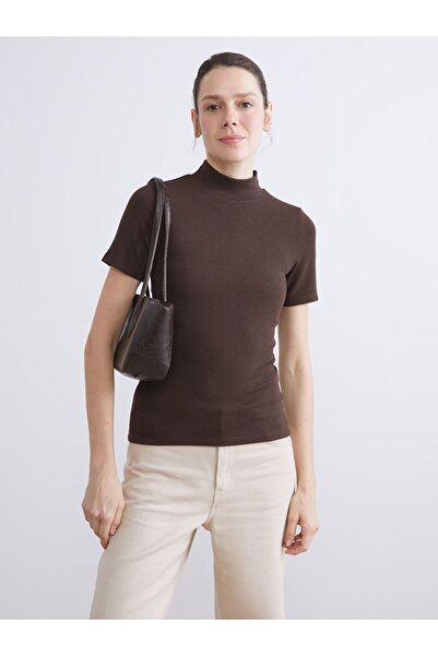 LC Waikiki Lcwaikiki Basic Stand Collar Women's Bodysuit