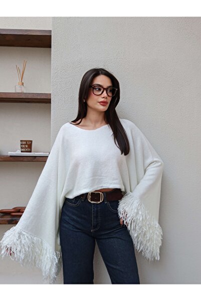 ESRAHELVACI Tasseled Sweater Sweater