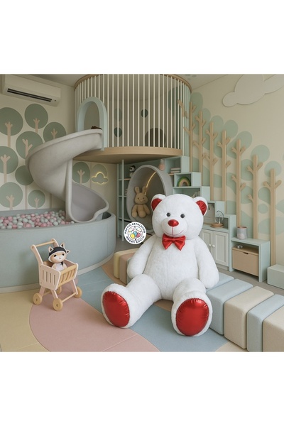 Partini Renklendir 280 Cm Dev Peluş Ayıcık Özel Günler, Çocuk Odası, Sevgililer Günü Hediye Ayıcık