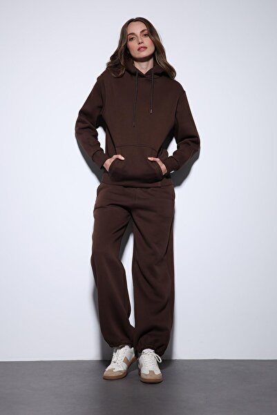 Antioch Coffee Hooded Basic Women's Sweatshirt