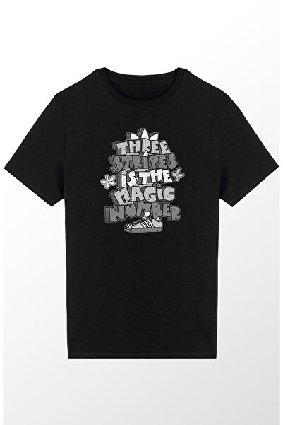 4desire.ro Tricou barbati MAGIC-STRIPES Ink, Classic Regular Fit, Bumbac 100%, Vegan Approved