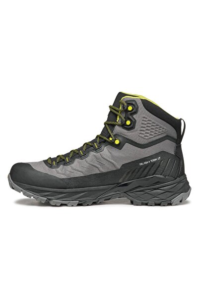 Scarpa Rush Trk Lt Gore-Tex Men's Outdoor Boots Gray - Lime-Gray - Lime - 44.5