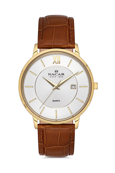 Nacar Classic Brown Men's Wristwatch Nc35- 290038 -Dwl2