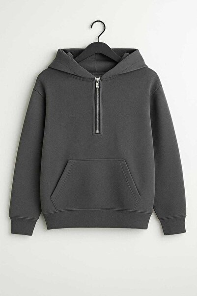 MOONBULL Unisex Hooded Zip-Up Sweatshirt