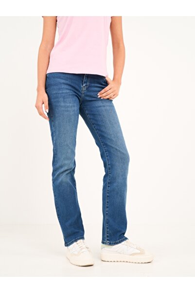 Lee Cooper Women's straight jeans with faded look