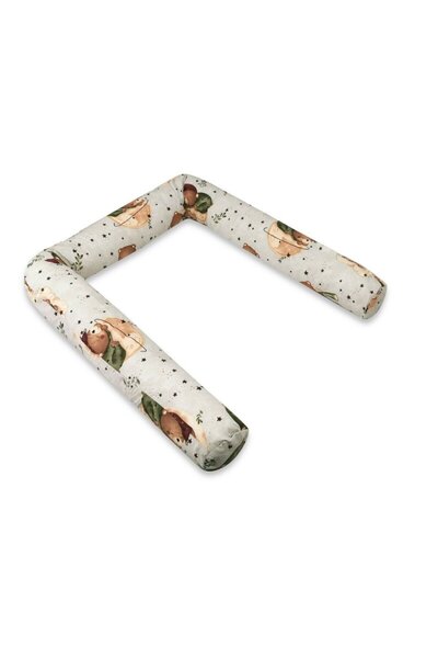 MimiNu Προφυλακτήρες κούνιας, MimiNu, Μήκος 180 cm, Βαμβάκι, Αρκουδάκι στο Φε...