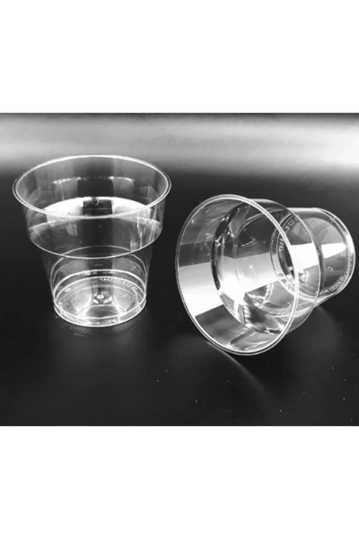 CİCİAMBALAJ 5 Paket Mika Bardak 180cc 5 Paket x 25 adet =125 adet