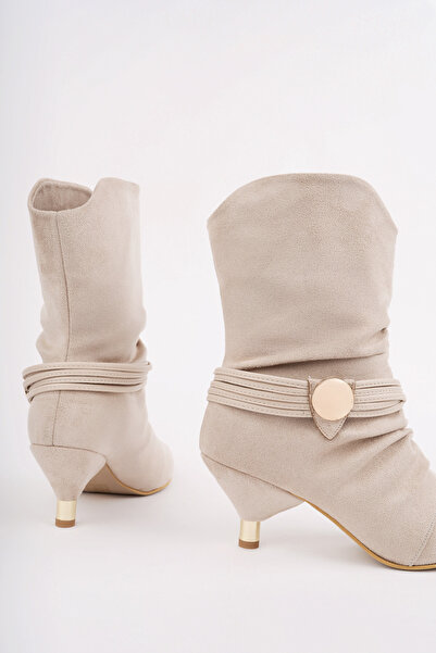 Madam Tarz CNG-223 Короткі чоботи на підборах з пряжкою