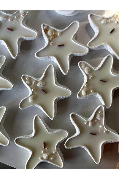 Ziani Lumânare în stil litoral | Ceară de soia | Decorațiuni interioare | Lum...