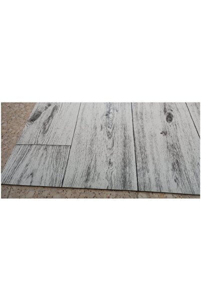 ÜN.K Gri Keçeli Parke Desen Muşamba Pvc Zemin Kaplama Muşambası Bütün Ebatlar