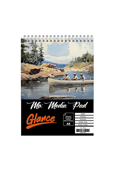 GLANCE A5 200 Gr Spr Mix Media Pad 20 Yp